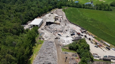 0219 STEINERT4 resource waste services c and d recycling yard overview new england