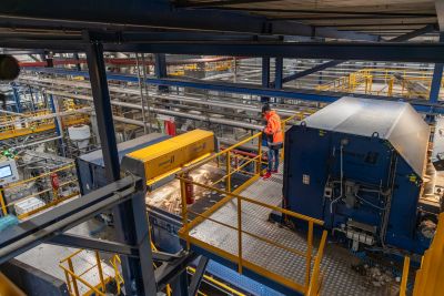 0408 STEINERT4 ai plastic recycling plant view steinert sensor sorters cirrec duiven 002