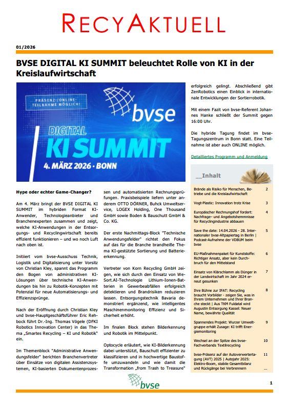 1908 Titel RecyAktuell August